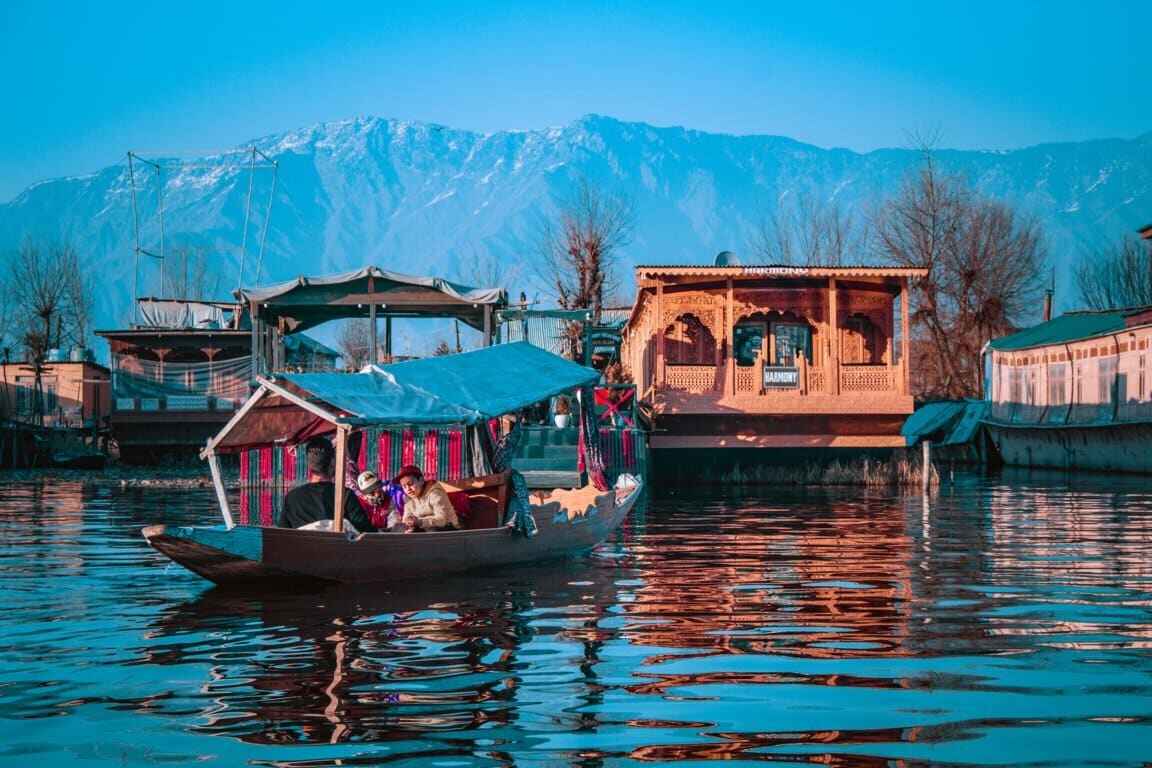 Dal Lake in Kashmir